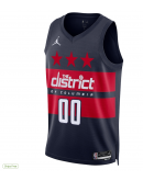 Unisex Washington Wizards Jordan Brand Navy 2024/25 Custom Swingman Jersey - Statement Edition