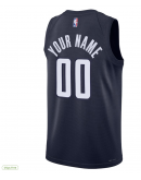 Unisex Washington Wizards Jordan Brand Navy 2024/25 Custom Swingman Jersey - Statement Edition