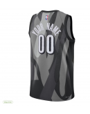 Unisex Brooklyn Nets Nike Gray 2024/25 Custom Swingman Jersey - City Edition