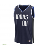 Men's Dallas Mavericks Fanatics Navy Custom Fast Break Jersey - Statement Edition