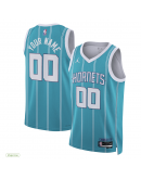 Unisex Charlotte Hornets Jordan Brand White Swingman Custom Jersey - Association Edition