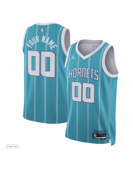 Unisex Charlotte Hornets Jordan Brand White Swingman Custom Jersey - Association Edition