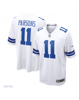 Men's Dallas Cowboys Micah Parsons Nike White Game Jersey