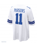 Men's Dallas Cowboys Micah Parsons Nike White Game Jersey