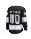 Men's Los Angeles Kings Fanatics Black Home Breakaway Custom Jersey