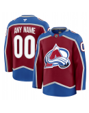 Men's Colorado Avalanche Fanatics Navy Alternate Premium Custom Jersey