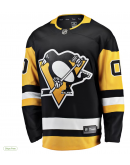 Men's Pittsburgh Penguins Fanatics White Away Breakaway Custom Jersey