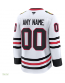 Men's Chicago Blackhawks Fanatics Red Home Premium Custom Jersey