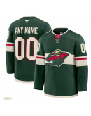 Men's Minnesota Wild Fanatics White Away Premium Custom Jersey