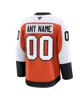 Men's Philadelphia Flyers Fanatics White Away Premium Custom Jersey