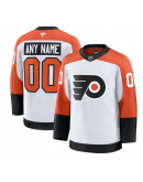 Men's Philadelphia Flyers Fanatics White Away Premium Custom Jersey