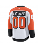 Men's Philadelphia Flyers Fanatics White Away Premium Custom Jersey