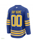 Men's Buffalo Sabres Fanatics Royal Home Premium Custom Jersey