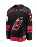 Men's Carolina Hurricanes Fanatics Black Home Breakaway Custom Jersey