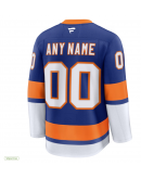 Men's New York Islanders Fanatics Royal Home Premium Custom Jersey