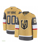 Men's Vegas Golden Knights Fanatics Home Breakaway Custom Jersey