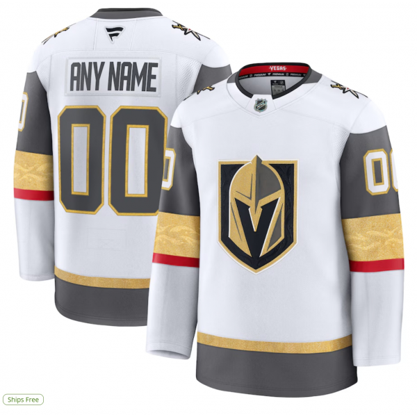 Men's Vegas Golden Knights Fanatics Home Breakaway Custom Jersey