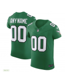 Men's Philadelphia Eagles Nike Black Alternate Vapor F.U.S.E. Elite Custom Jersey