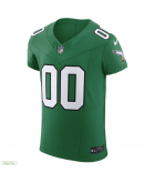 Men's Philadelphia Eagles Nike Black Alternate Vapor F.U.S.E. Elite Custom Jersey