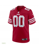 Men's San Francisco 49ers Nike Scarlet Custom Jersey