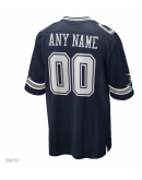 Men's Dallas Cowboys Nike Navy Alternate Custom Game Jersey