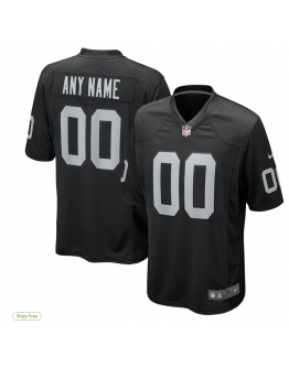 Men's Las Vegas Raiders Nike Custom Game Jersey