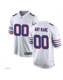 Men's Buffalo Bills Nike White Alternate Custom Game Jersey