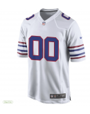 Men's Buffalo Bills Nike White Alternate Custom Game Jersey