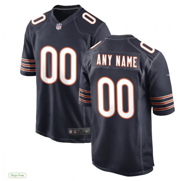 Men's Chicago Bears Nike Alternate Custom Game Jersey