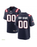 Men's New England Patriots Nike Alternate Custom Jersey