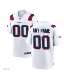 Men's New England Patriots Nike Alternate Custom Jersey