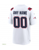 Men's New England Patriots Nike Alternate Custom Jersey