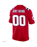 Men's New England Patriots Nike Alternate Custom Jersey