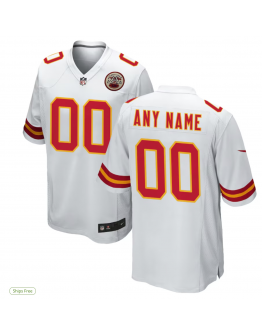 Men's Kansas City Chiefs Nike Custom Game Jersey