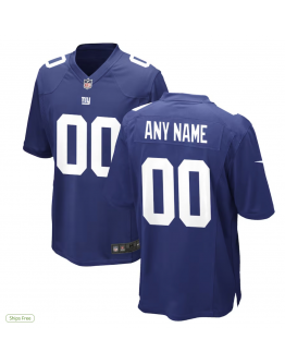 Men's New York Giants Nike Custom Game Jersey