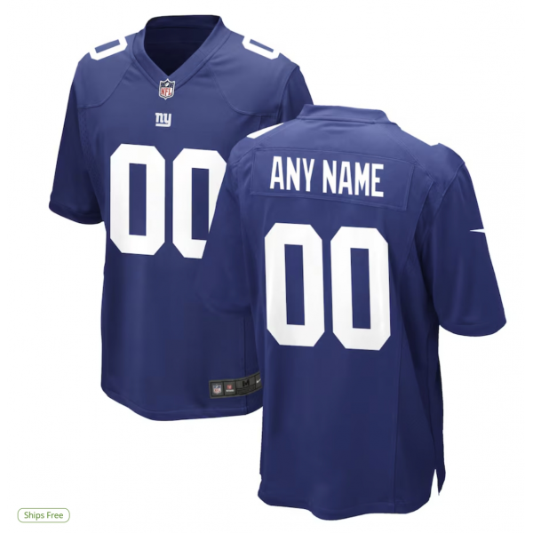 Men's New York Giants Nike Custom Game Jersey