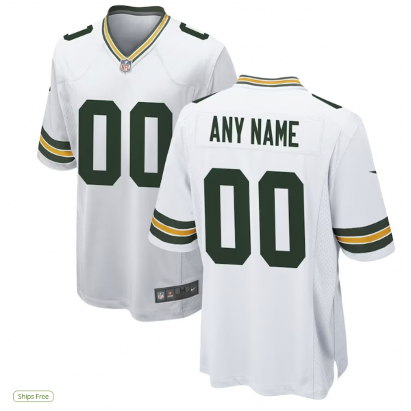 Men's Green Bay Packers Nike Custom Game Jersey