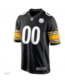 Men's Nike White Pittsburgh Steelers Custom Game Jersey