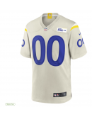 Men's Nike Los Angeles Rams Bone Custom Game Jersey