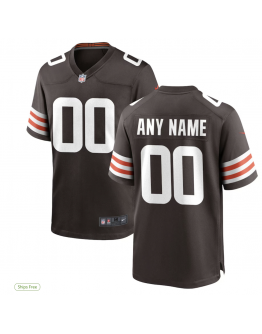 Men's Cleveland Browns Nike Custom Game Jersey