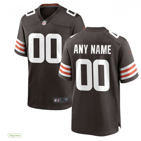 Men's Cleveland Browns Nike Custom Game Jersey