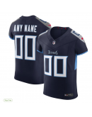 Men's Tennessee Titans Nike Light Vapor F.U.S.E. Elite Custom Jersey