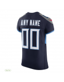 Men's Tennessee Titans Nike Light Vapor F.U.S.E. Elite Custom Jersey