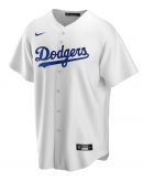 Men's Los Angeles Dodgers Nike White Home Replica Custom Jersey