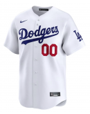 Men's Los Angeles Dodgers Nike White Home Replica Custom Jersey