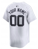 Men's New York Yankees Nike Navy Alternate Limited Custom Jersey