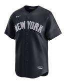 Men's New York Yankees Nike Navy Alternate Limited Custom Jersey