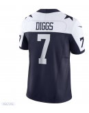 Men's Dallas Cowboys Trevon Diggs Nike Navy Vapor F.U.S.E. Limited Jersey