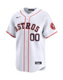 Men's Houston Astros Nike White Home Limited Custom Jersey