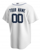 Men's Detroit Tigers Nike White Home Replica Custom Jersey